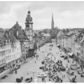 Markt mit Wochenmarkt - 1967
