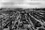 Blick auf das Montagelager vom Kraftwerk Hagenwerder - 1975