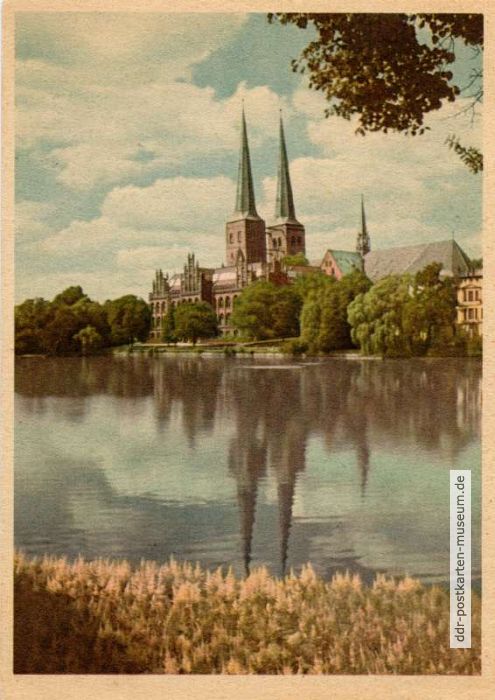 Kirche in Lübeck - 1954