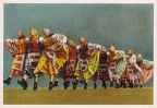 Sowjetisches "Moissejew-Ensemble" mit Volkstanz "Russische Polka" - 1953