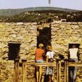 Pecs, Blick auf das Mecsek-Gebirge - 1983