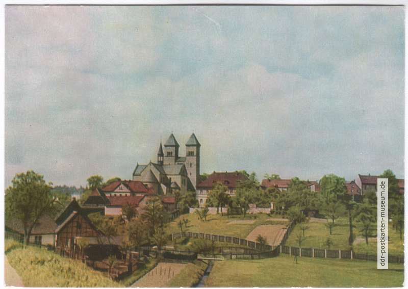Blick zur Klosterkirche in Bad Klosterlausnitz - 1963
