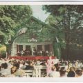 Kurkonzert im Kurpark von Bad Liebenstein - 1954