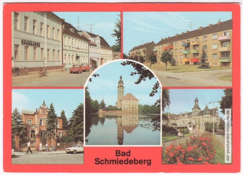 Sparkasse am Markt, Rehhahnweg, Heidesanatorium, Reinharz, Kurhaus - 1981