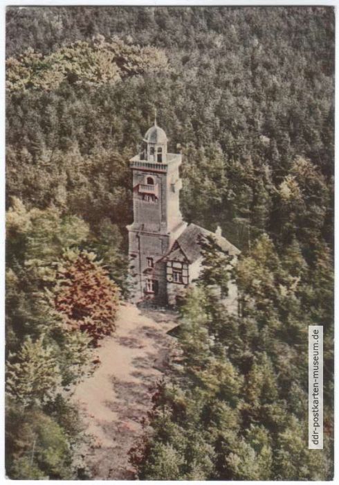 Aussichtsturm "Schöne Aussicht" in der Dübener Heide - 1965