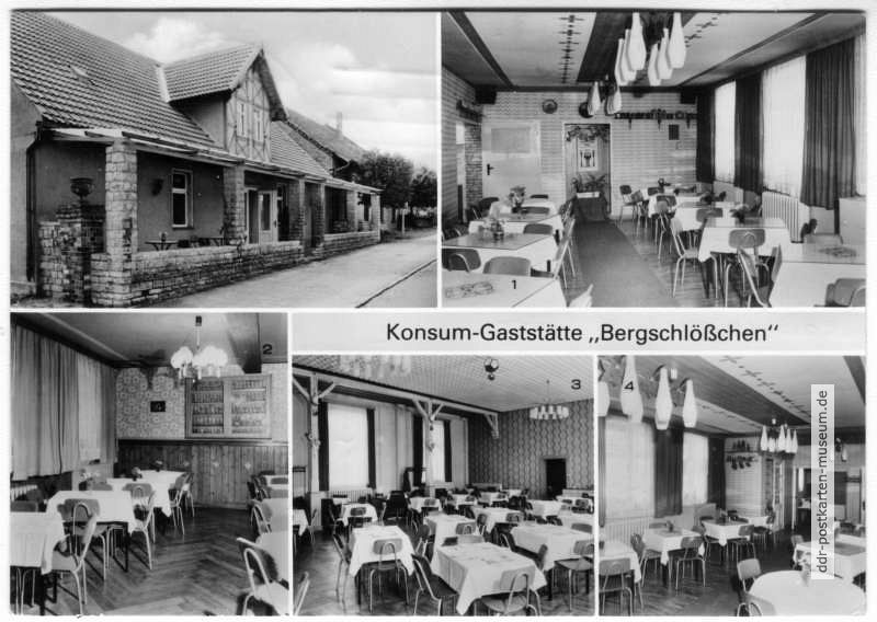 Konsum-Gaststätte "Bergschlößchen" - 1979
