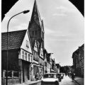 Blick durch das Dammtor, St. Marien-Kirche - 1968