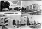Busbahnhof Bergen-Süd, Werner-Seelenbinder-Oberschule, Neubauten in Bergen-Süd - 1984