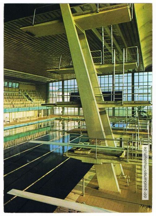 Sportforum Berlin, Hallenschwimmbad - 1972