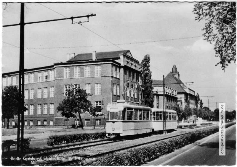 Hermann-Duncker-Straße, Hochschule, Straßenbahn Linie 69 - 1963