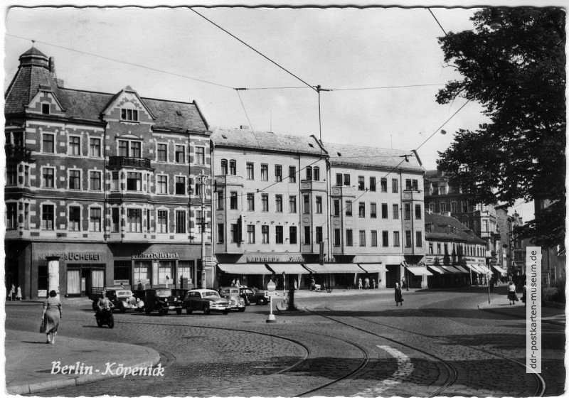 Grünstraße in der Köpenicker Altstadt - 1960