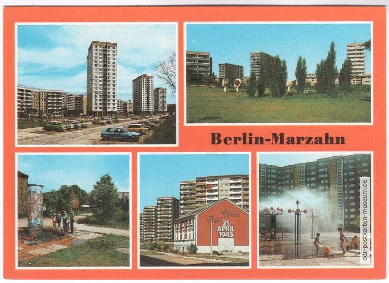 Promenade, Akaziengrund, Gedenkstätte, Duschbad - 1988