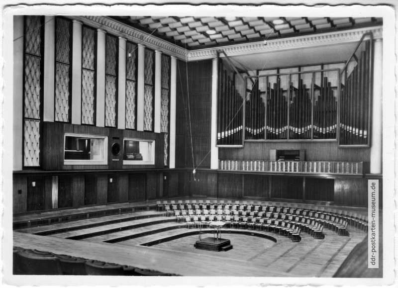 Haus des Rundfunks, Großer Saal - 1957