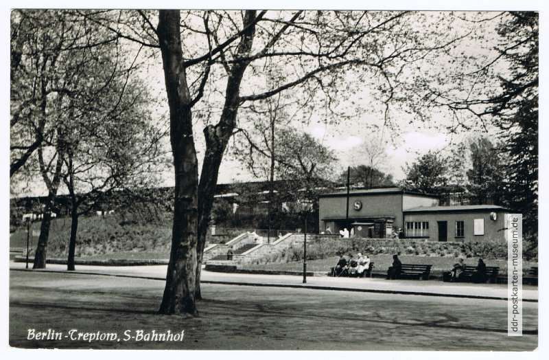 S-Bahnhof Treptower Park - 1956