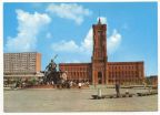 Rotes Rathaus mit Neptun-Brunnen - 1972