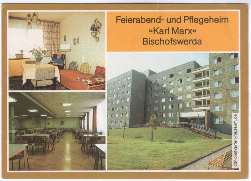 Feierabend- und Pflegeheim "Karl Marx" - 1988