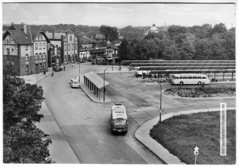 Bahnhof und Busbahnhof - 1974