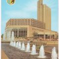 Gruß aus Chemnitz, Stadthalle und Hotel "Kongress" - 1990