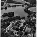 Kloster Chorin aus etwa 300 m Flughöhe - 1973