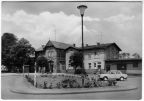 Bahnhof mit Bahnhofsvorplatz - 1975