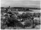 Crivitz, Blick vom Weinberg auf die Stadt - 1969