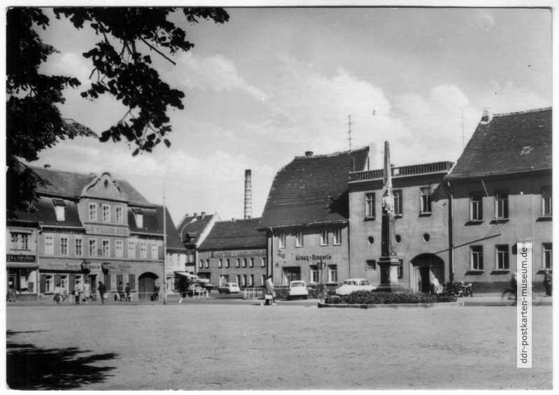 Roßplatz mit Postmeilensäule - 1970