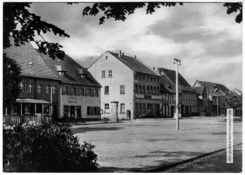Hauptstraße im Ortsteil Doberlug - 1961