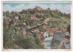 Blick zur Loschwitzhöhe mit Luisenhof und Standseilbahn - 1946