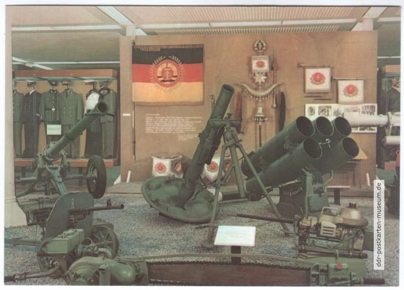 Armee-Museum, Ausstellung "Schaffung der NVA" - 1978