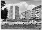 Hochhaus an der Anton-Saefkow-Straße und Lindengasse - 1970