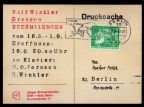 Drucksache mit Einladung für Kunstausstellung in Berlin - 1979