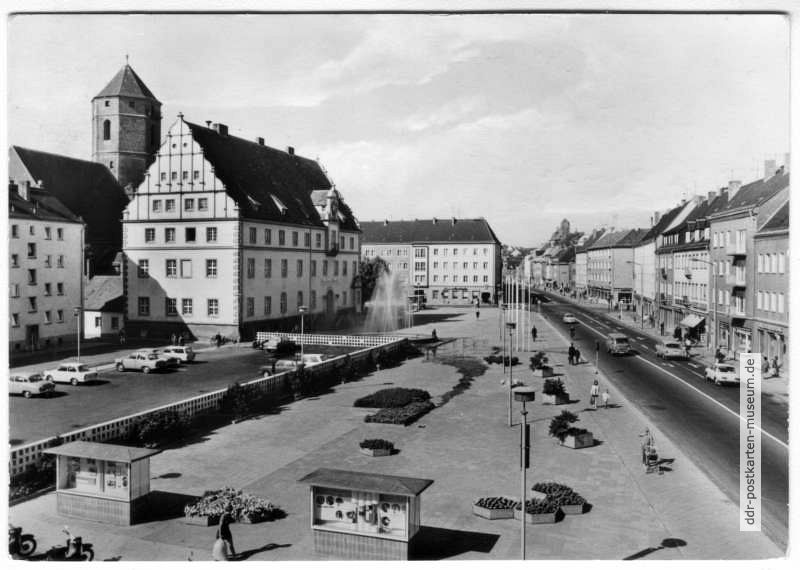 Rathaus und Markt - 1974