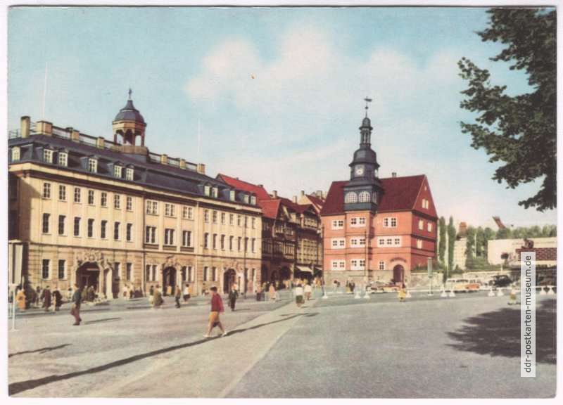 Schloß und Rathaus am Markt - 1968
