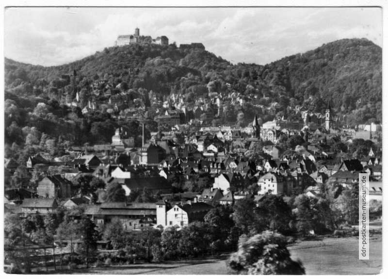 Eisenach mit Wartburg - 1961