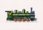 Lokomotive "OB 7024" von 1900