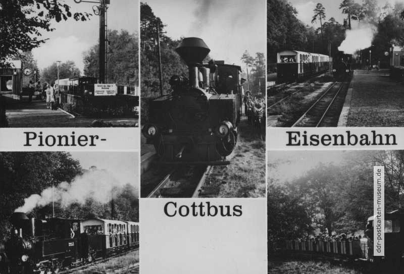 Pioniereisenbahn Cottbus - 1985