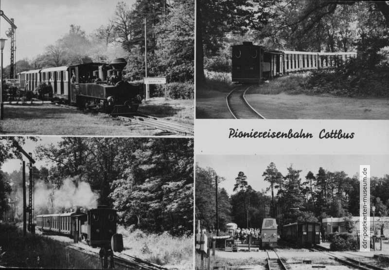 Pioniereisenbahn Cottbus - 1973