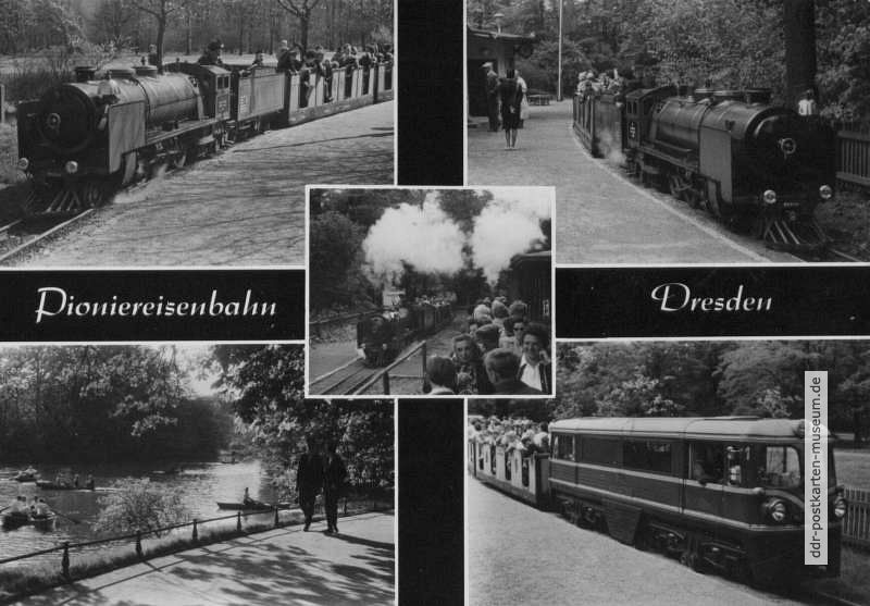 Pioniereisenbahn Dresden - 1967