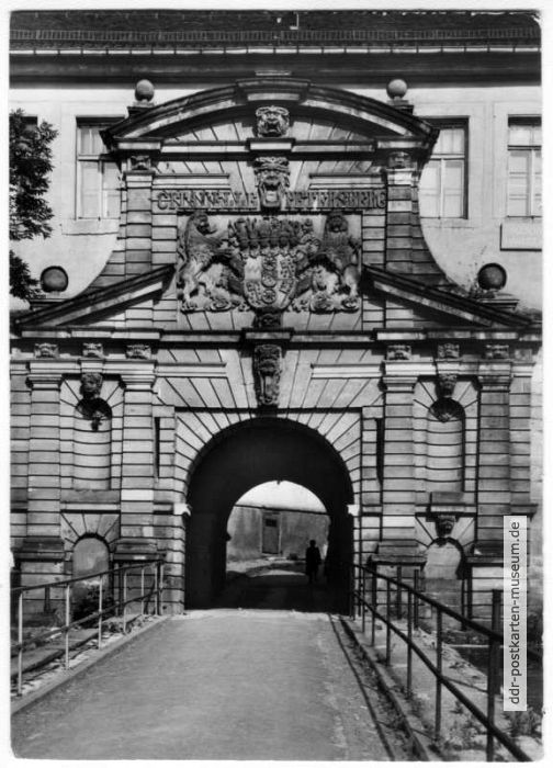 Portal der einstigen Festung Petersberg (Citadelle) - 1975