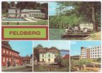 Erholungsheim "Stieglitzenkrug", Am Haussee, Luzinhalle, Rathaus, Bettenhaus vom FDGB-Ferienheim - 1981