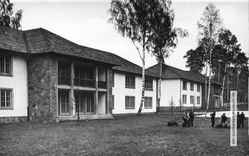 Pionierrepublik "Wilhelm Pieck" am Werbellinsee, Wohnhäuser - 1960