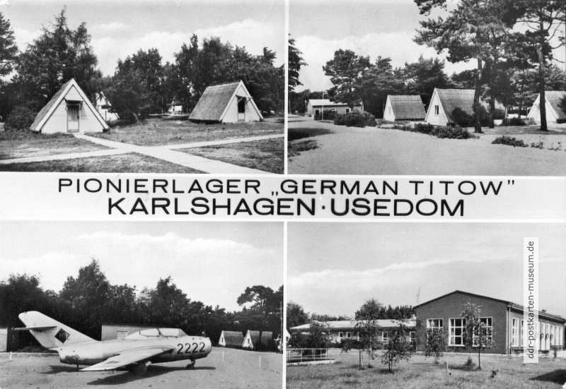 Pionierlager "German Titow" in Karlshagen (Insel Usedom) - 1975