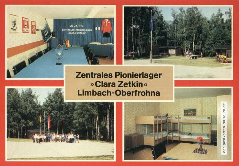 Zentrales Pionierlager "Clara Zetkin" in Limbach-Oberfrohna - 1986