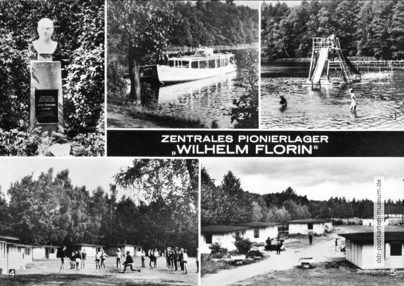 Zentrales Pionierlager "Wilhelm Florin" in Prebelow - 1972