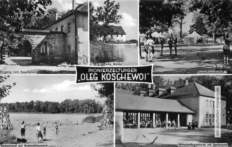 Pionierzeltlager "Oleg Koschewoi" in Zschorna - 1962