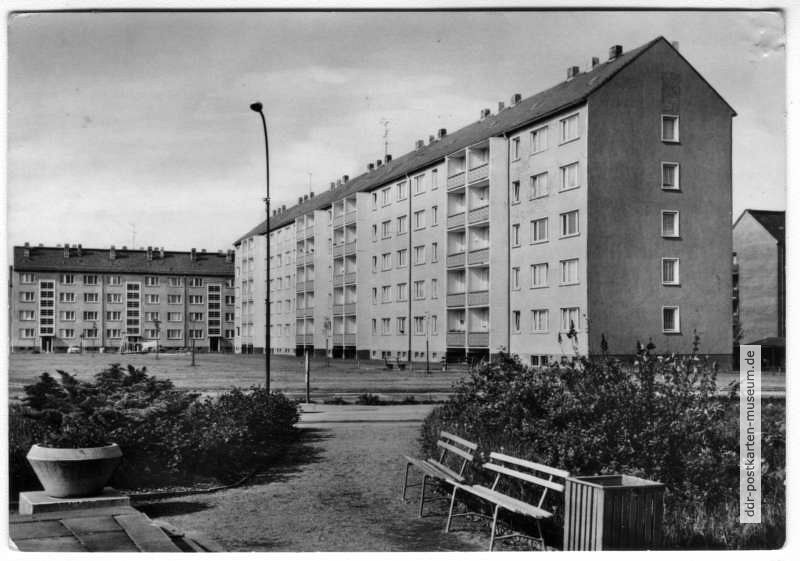 Neubauten in der AWG-Siedlung - 1973