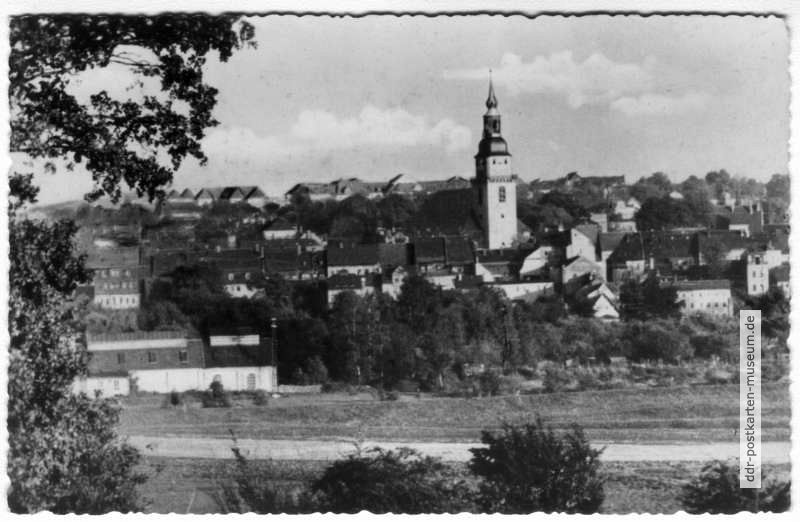 Blick zur Kirche - 1964