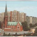 Katholische Kirche und Salvador-Allende-Höhe - 1989