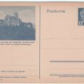 Ganzsache P 47/04 aus Serie von 1950 - 12 Pfennig Wilhelm Pieck, Motiv: Wartburg