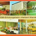 Klink, FDGB-Erholungsheim "Herbert Warnke" mit Bar und Schwimmhalle - 1983